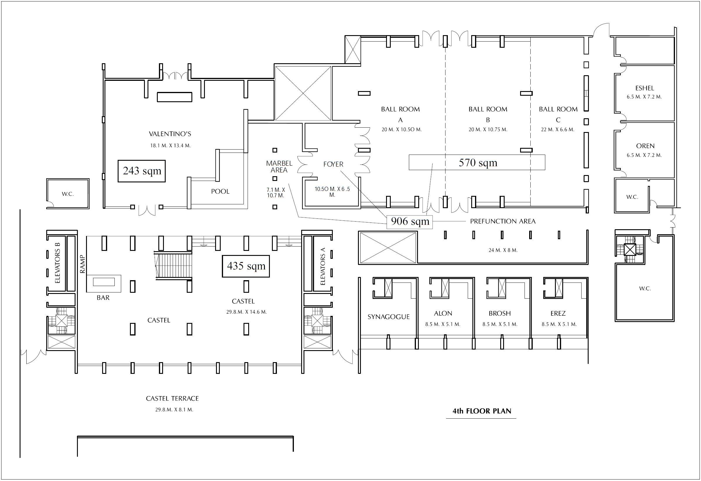 Dan Jerusalem Floor Plan
