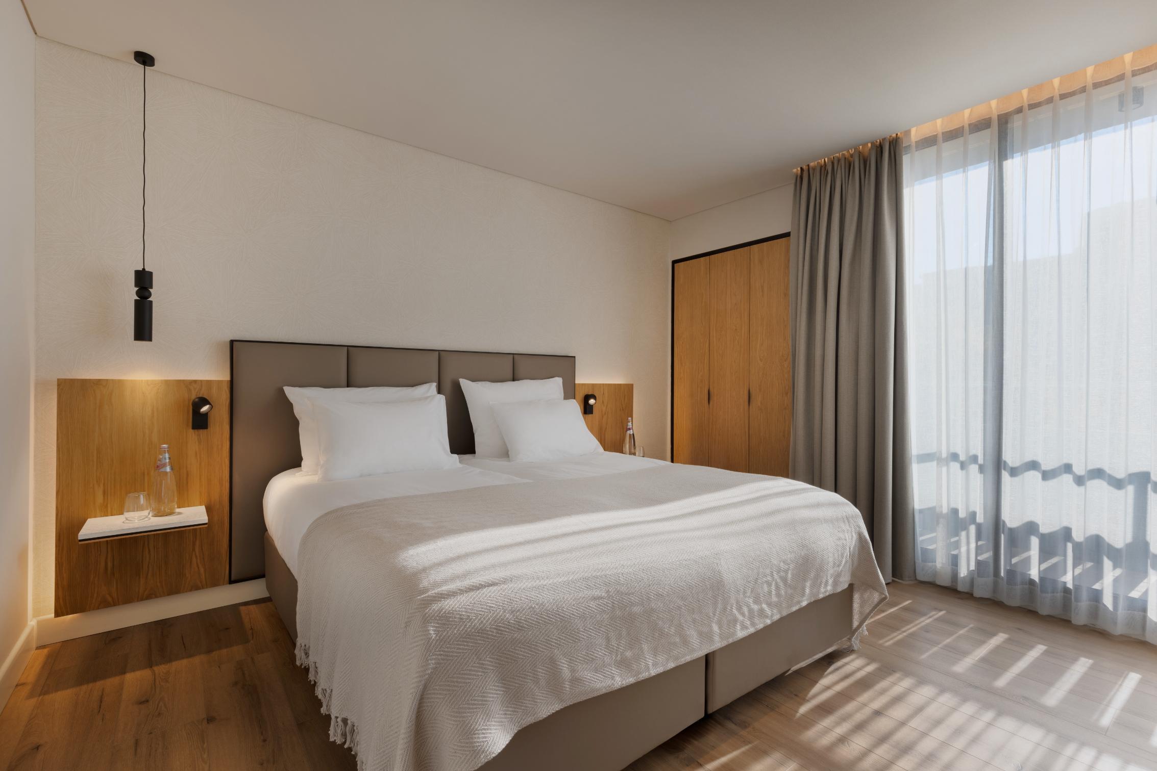 Rooms at the SkyLine Hotel