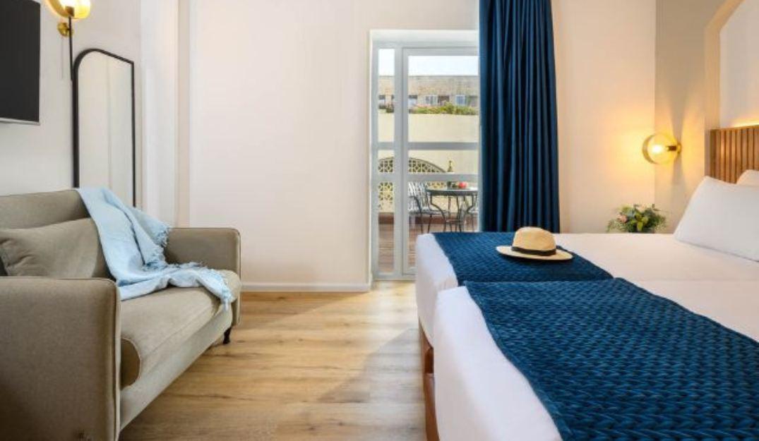 Rooms at the Prima Palace Hotel