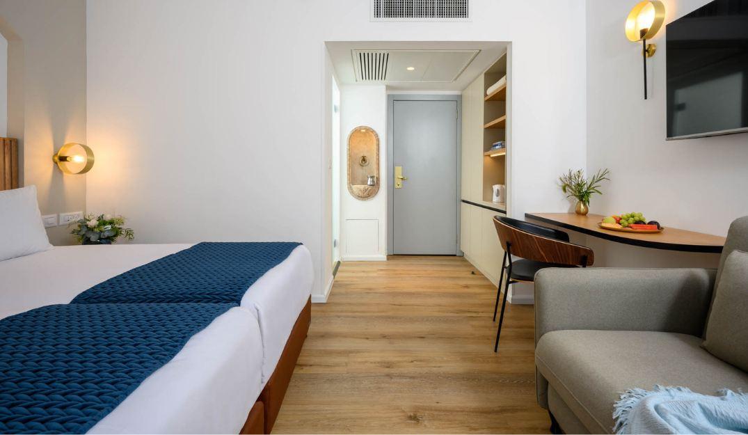 Rooms at the Prima Palace Hotel