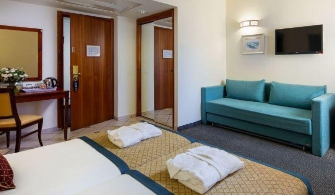 Rooms at the Prima Palace Hotel