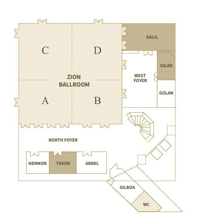 Inbal Hotel Floor Plan