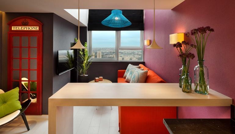 מלון סוויטות הקומה ה-21