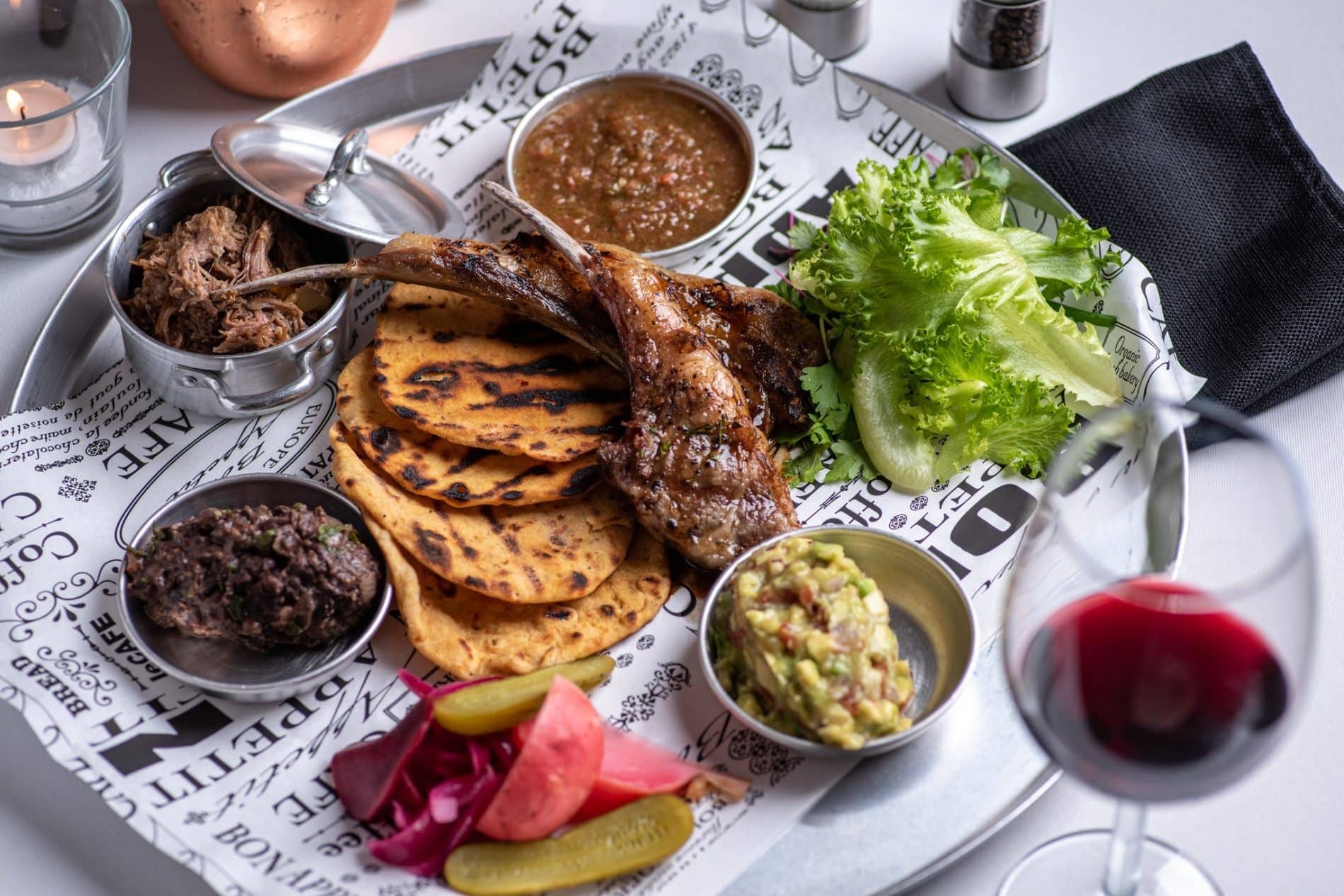 צילום של מסעדת סקיילין במלון גני ירושלים